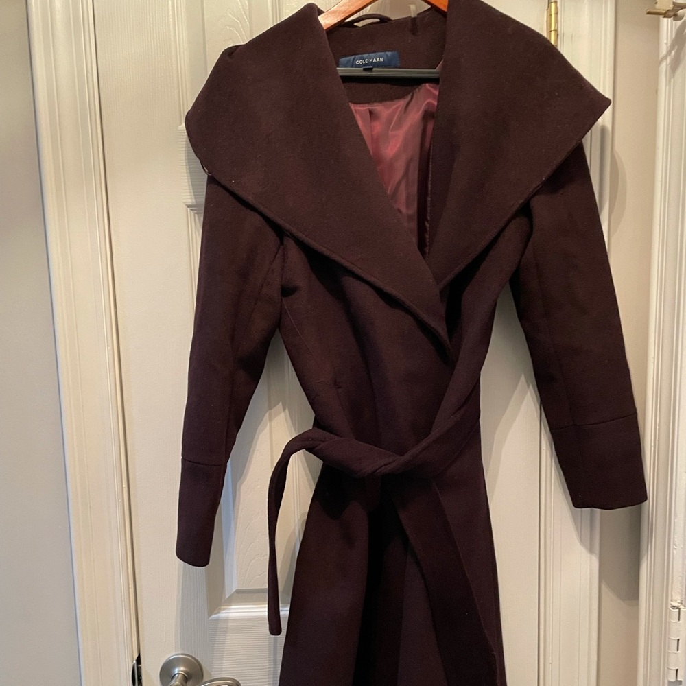 Cole Haan Wrap Coat - brand new